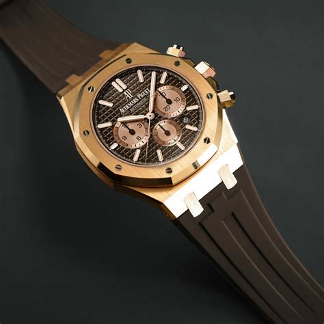 Audemars Piguet with rubber strap